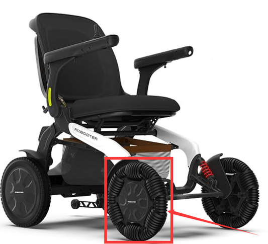 A front wheel (1 pcs). Robooter E60pro-A