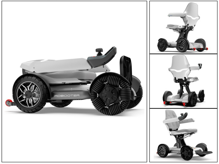 ROBOOTER® X40 Intelligent Electric Powered Wheelchair, Smart Automatic ROBOOTER® X40 Intelligent Electric Powered Wheelchair, Smart Automatic